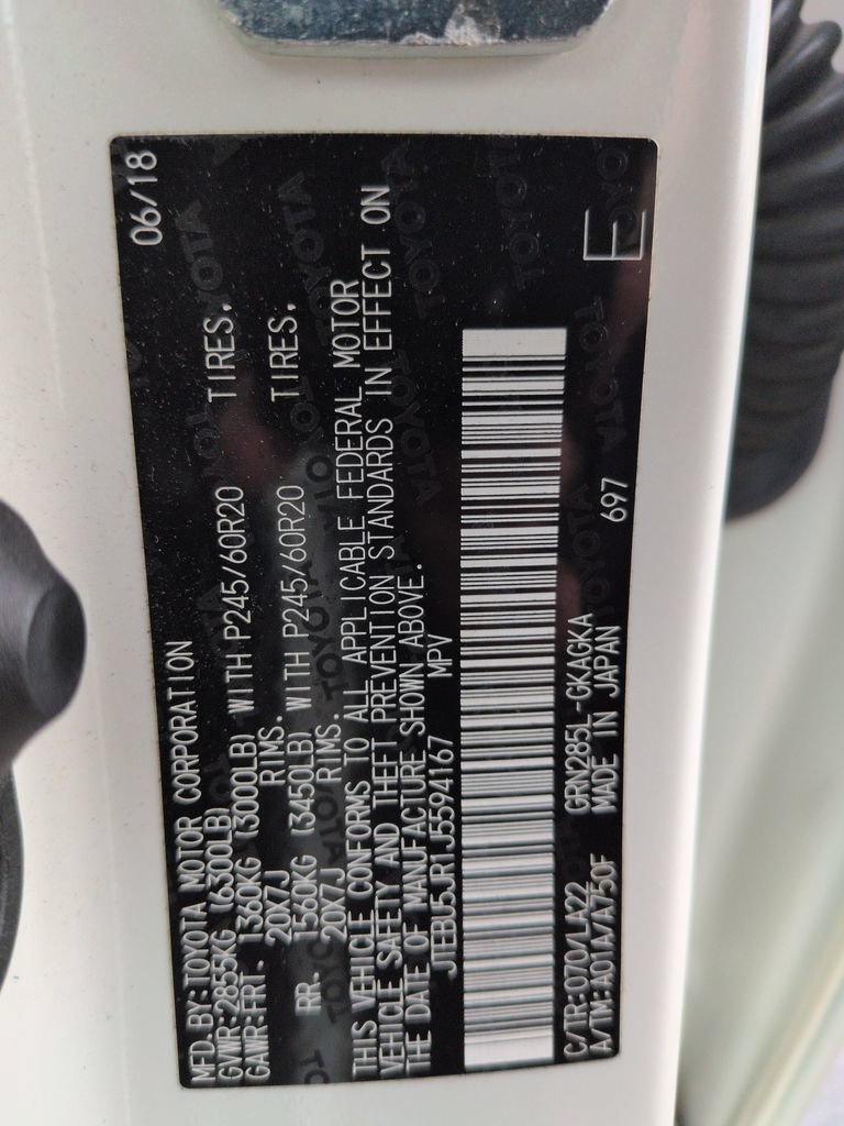 Used 2018 Toyota 4Runner Limited AWD/4WD image 29