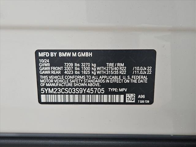 Used 2025 BMW XM w/ M Driver's Package AWD/4WD image 23