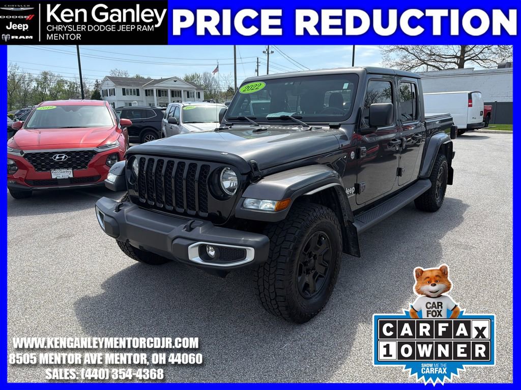 Used 2022 Jeep Gladiator Overland w/ Trailer Tow Package AWD/4WD image 3