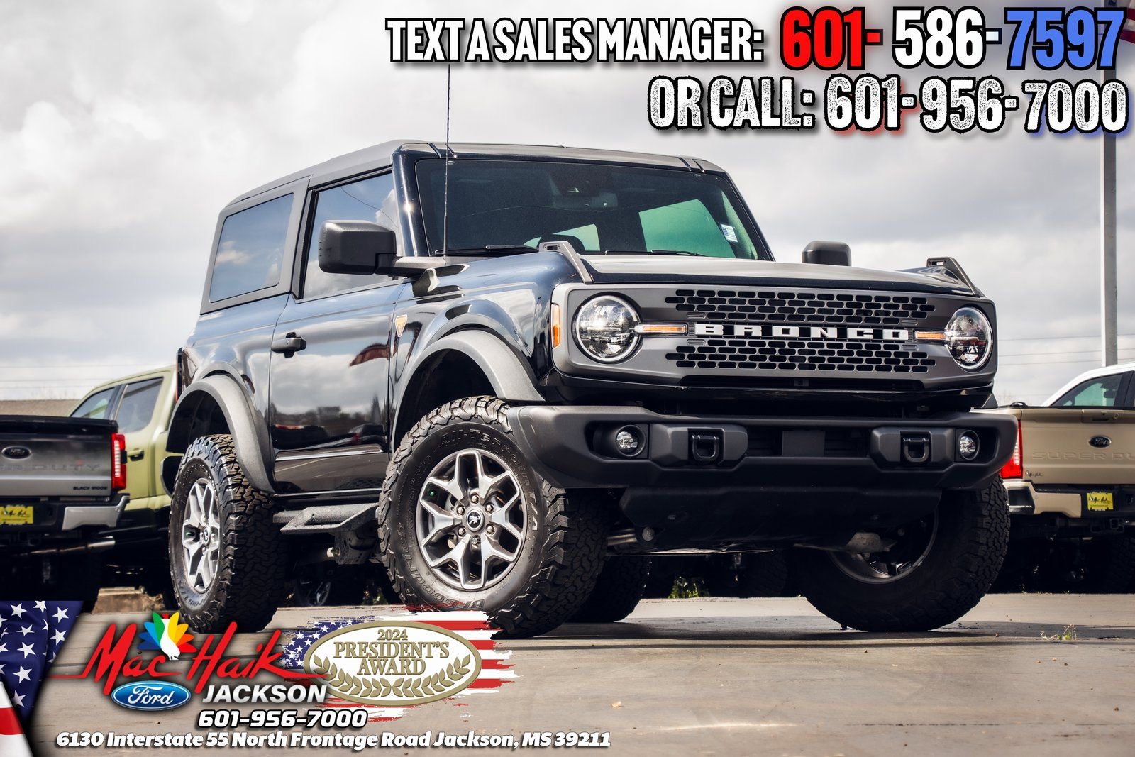 Certified 2023 Ford Bronco Badlands image 1