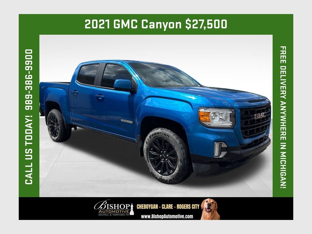 Used 2021 GMC Canyon Elevation w/ High Elevation Package