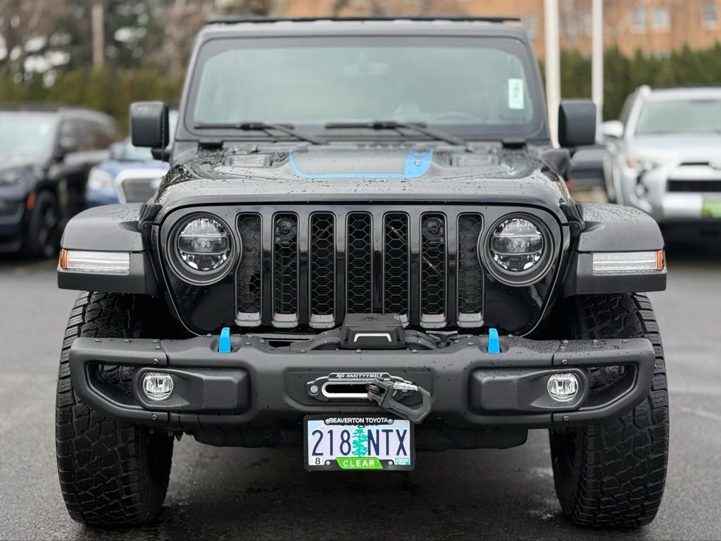 Used 2022 Jeep Wrangler Unlimited Rubicon 4xe w/ Steel Bumper Group image 8