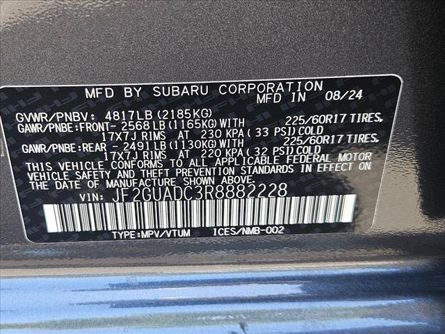 Certified 2024 Subaru Crosstrek 2.0i Premium AWD/4WD image 24