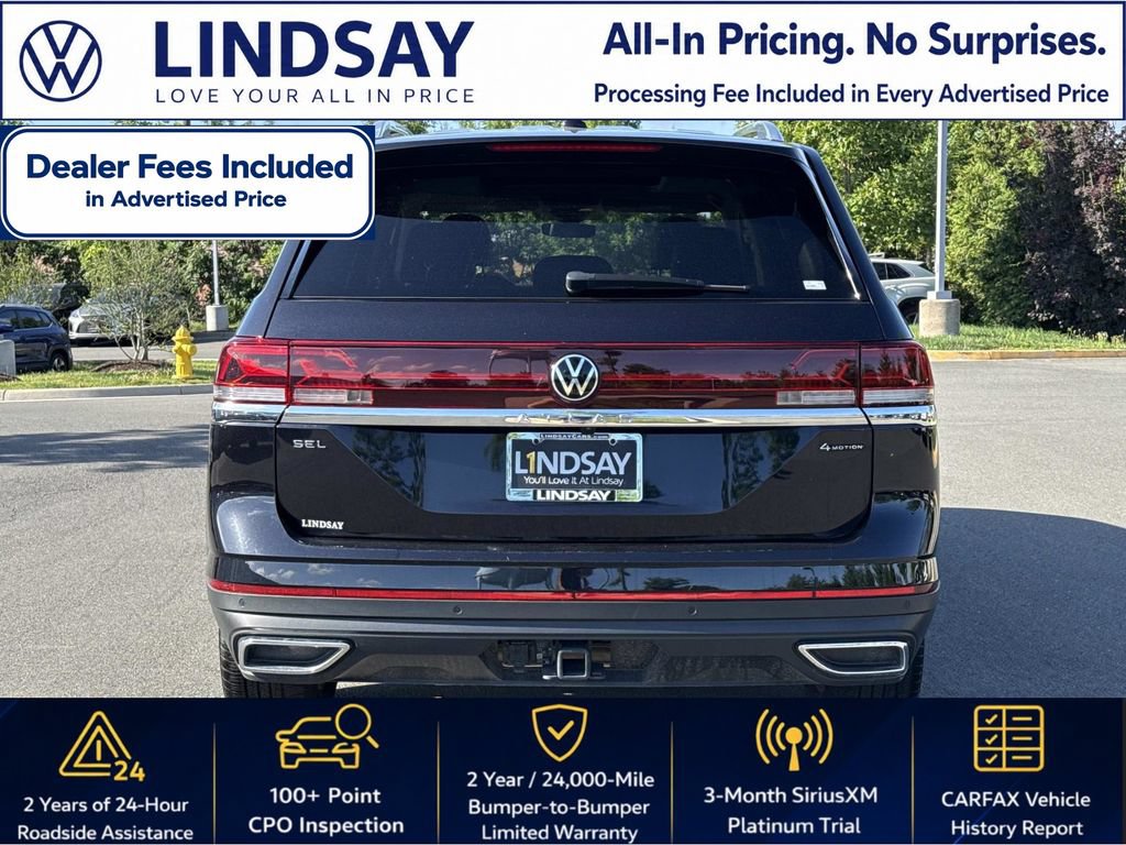 Used 2025 Volkswagen Atlas SEL AWD/4WD image 4