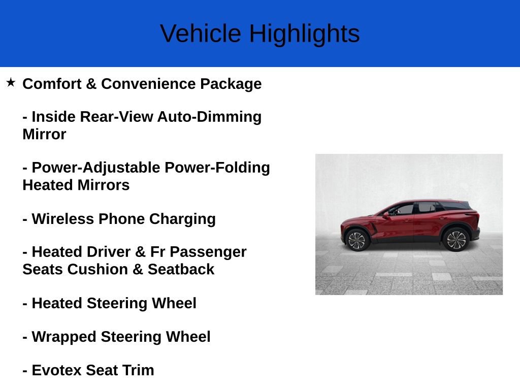 New 2025 Chevrolet Blazer EV LT AWD/4WD image 3