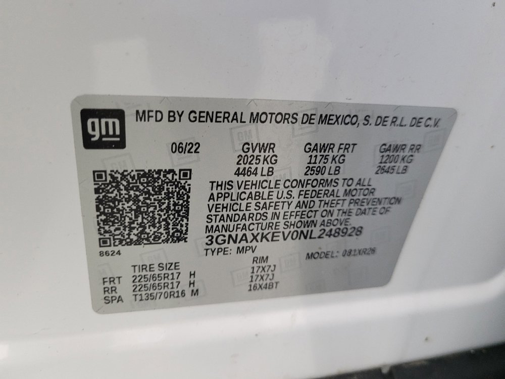 Used 2022 Chevrolet Equinox LT image 33