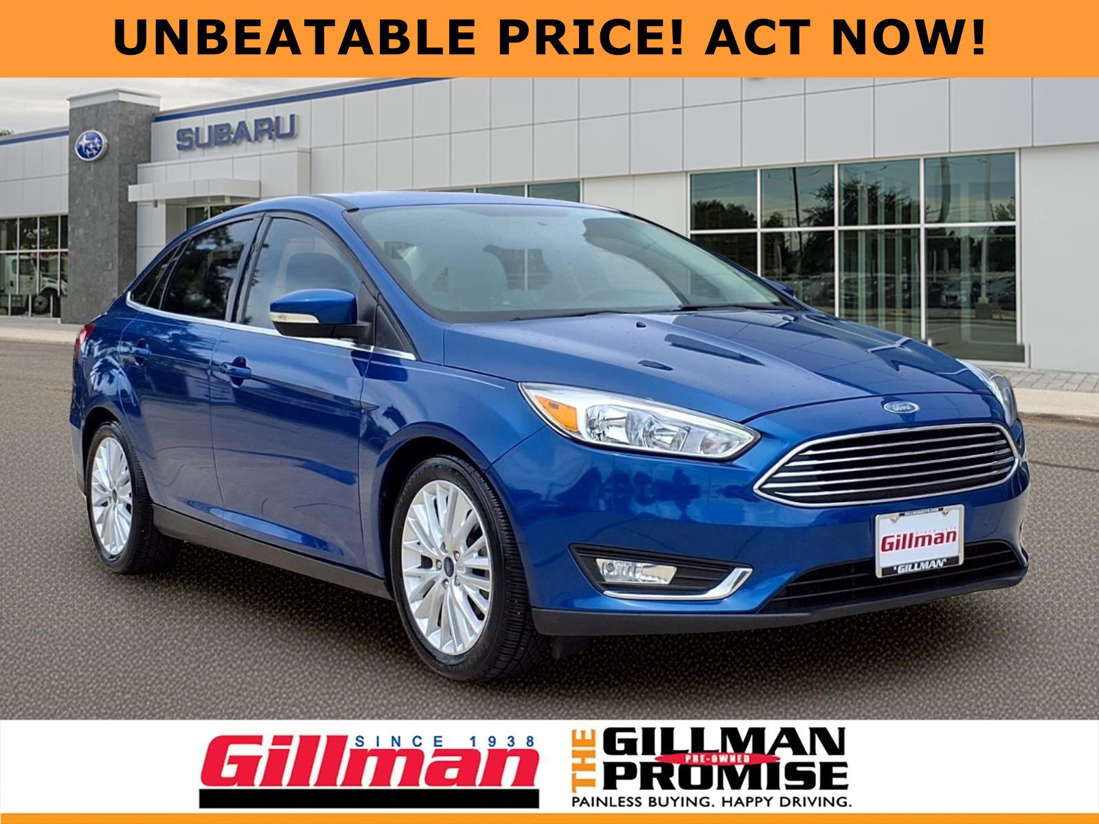 Used 2018 Ford Focus Titanium