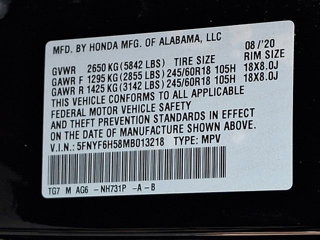 Used 2021 Honda Pilot EX-L image 30