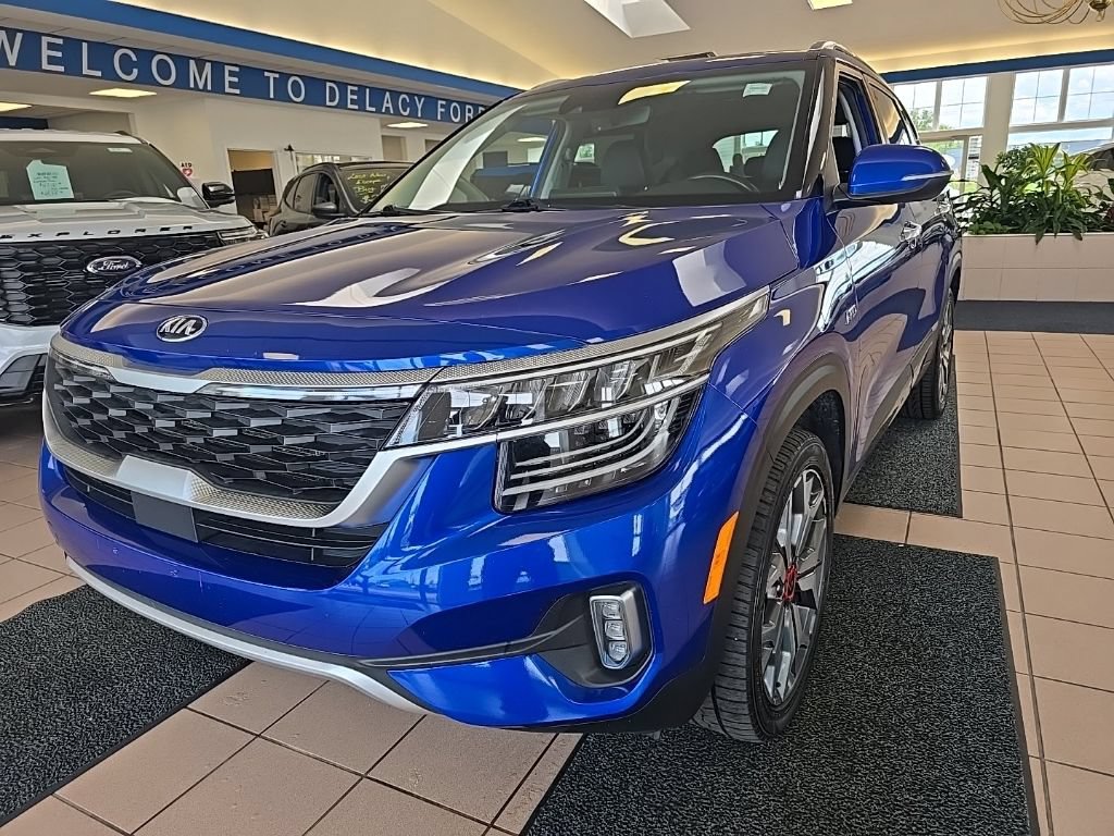 Used 2021 Kia Seltos SX w/ SX Sunroof Package AWD/4WD image 1