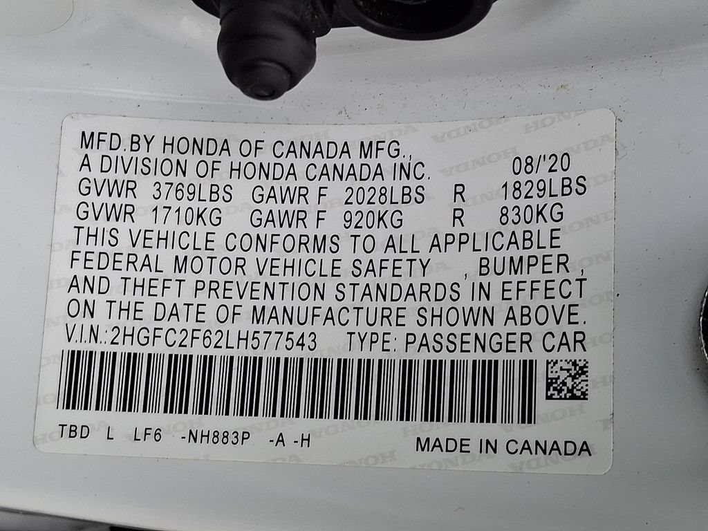 Used 2020 Honda Civic LX image 28