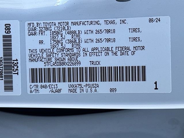 New 2024 Toyota Tundra SR5 w/ SR5 Premium Package image 28