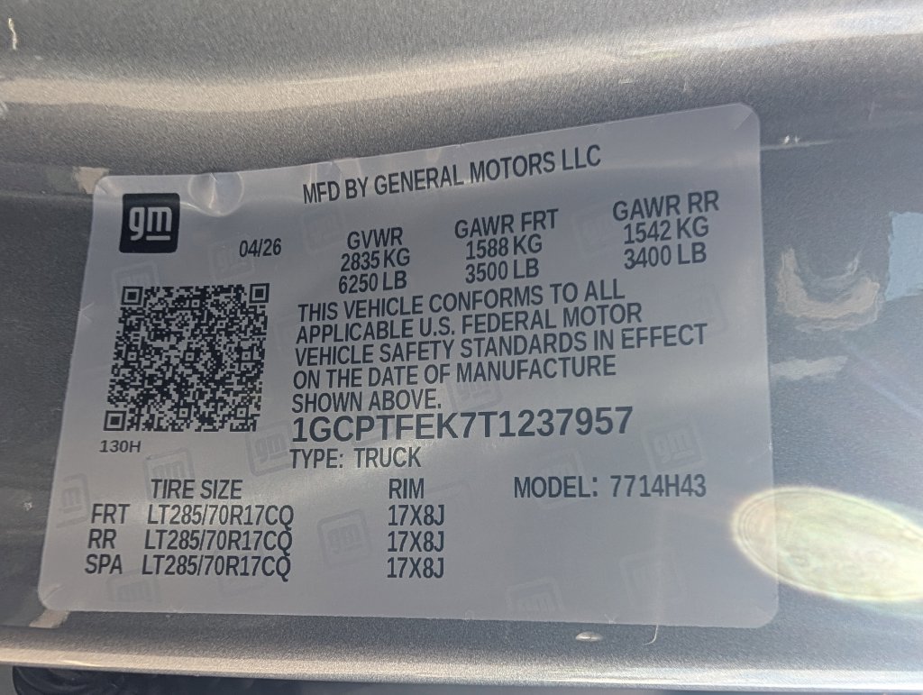New 2026 Chevrolet Colorado ZR2 AWD/4WD image 22