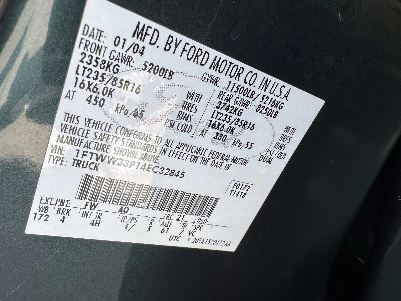 Used 2004 Ford F350 XL AWD/4WD image 52