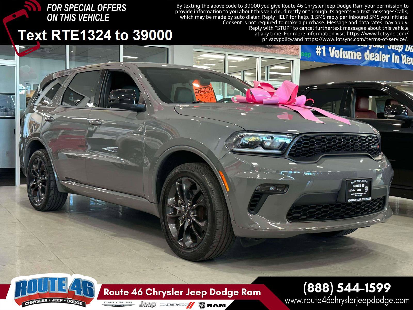 Used 2022 Dodge Durango GT w/ Blacktop Package