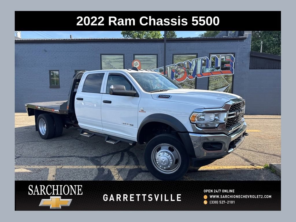 Used 2022 RAM 5500 Tradesman w/ Chrome Appearance Group AWD/4WD video 1