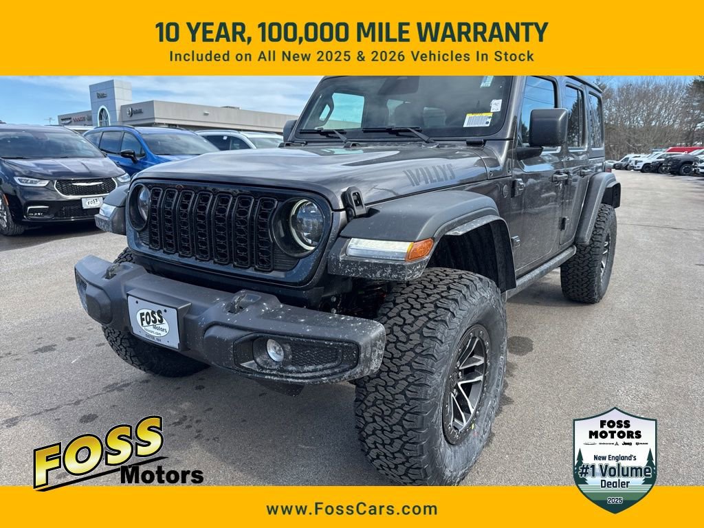 New 2026 Jeep Wrangler Willys image 1