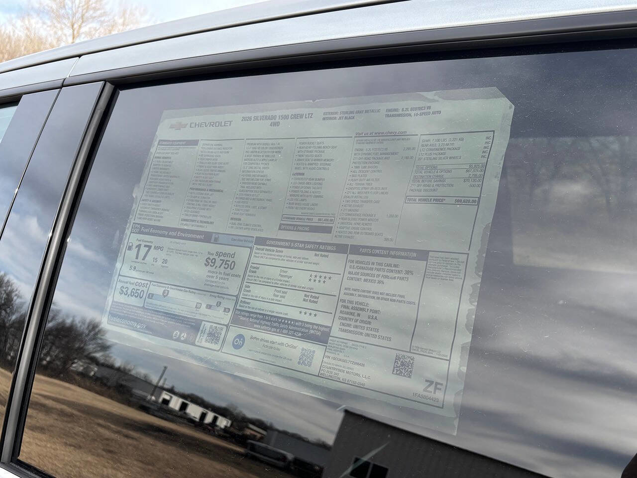 New 2026 Chevrolet Silverado 1500 LTZ image 14