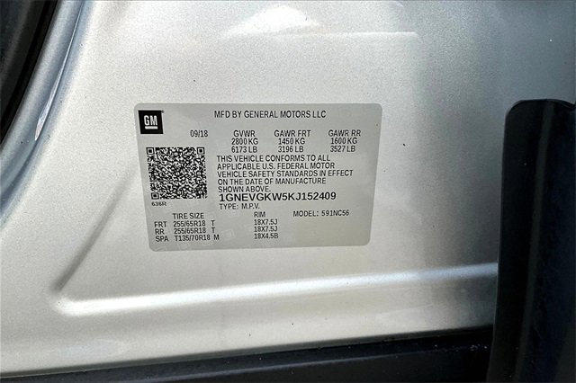 Used 2019 Chevrolet Traverse LT image 16