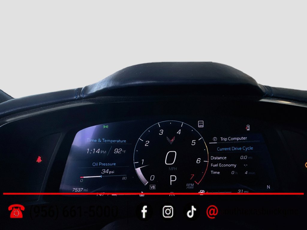 Used 2021 Chevrolet Corvette Stingray Premium Cpe w/ Battery Protection Package RWD image 15