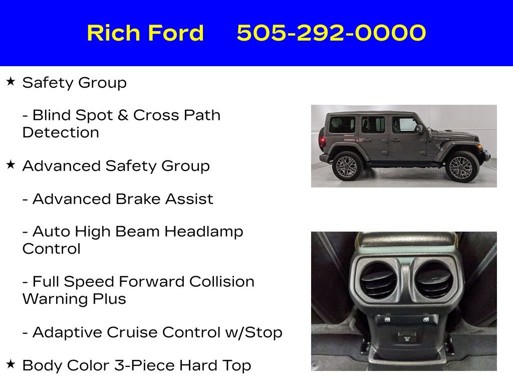 Used 2023 Jeep Wrangler Unlimited Sahara image 28