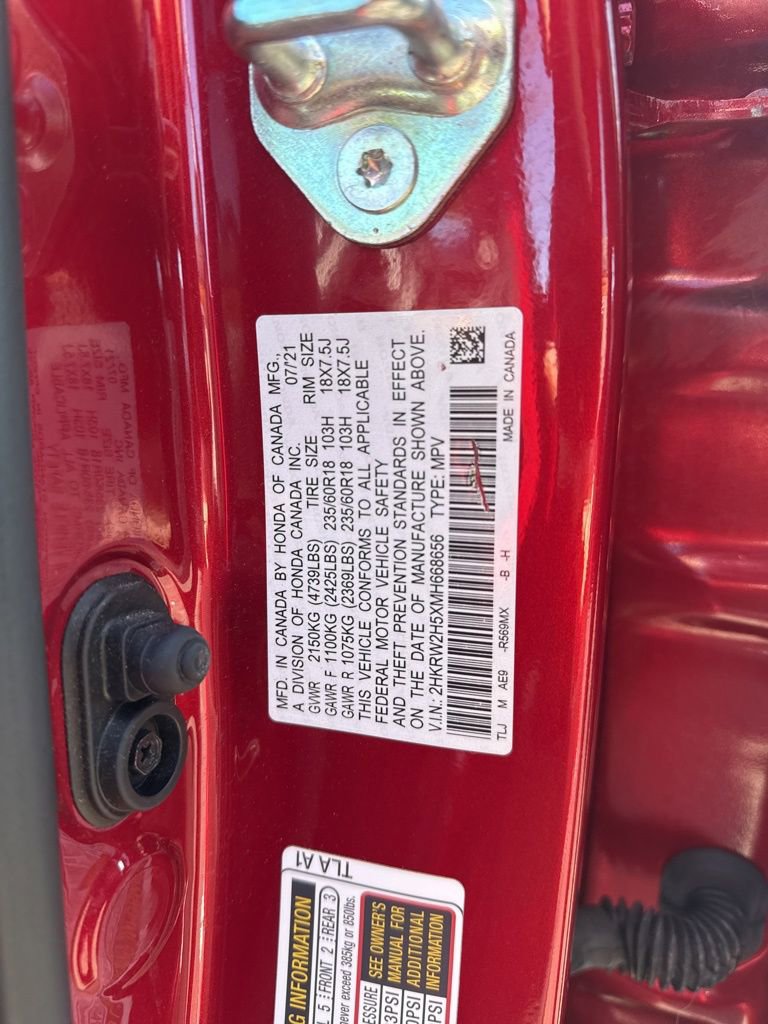 Certified 2021 Honda CR-V EX image 26