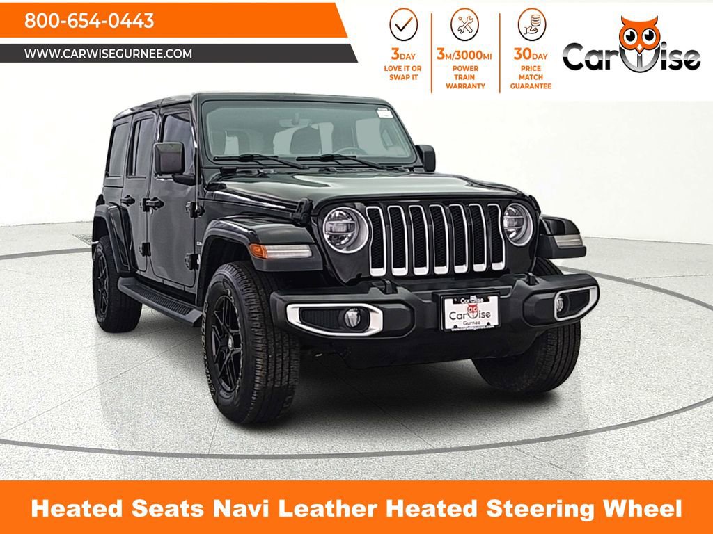 Used 2018 Jeep Wrangler Unlimited Sahara w/ Dual Top Group image 1