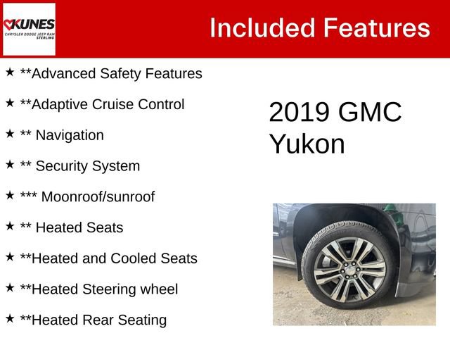 Used 2019 GMC Yukon Denali w/ Denali Ultimate Package AWD/4WD image 4