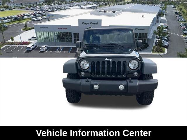 Certified 2016 Jeep Wrangler Unlimited Sport w/ Connectivity Group AWD/4WD image 9