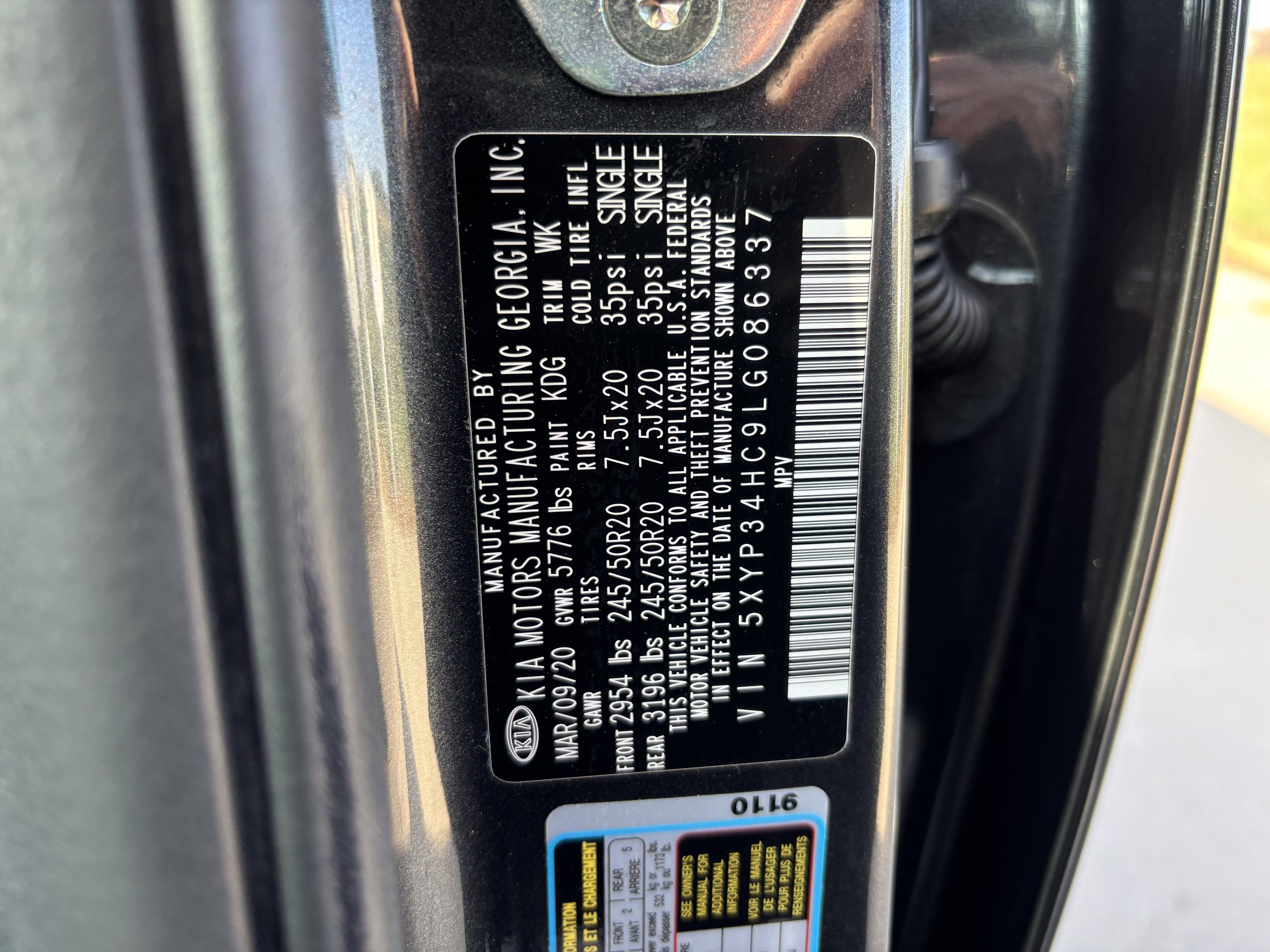 Used 2020 Kia Telluride EX w/ EX Premium Package image 37