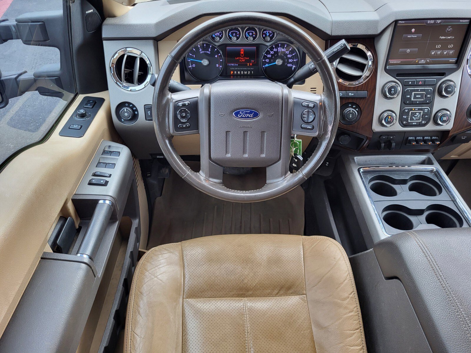 Used 2014 Ford F350 Lariat w/ Lariat Interior Package AWD/4WD image 13