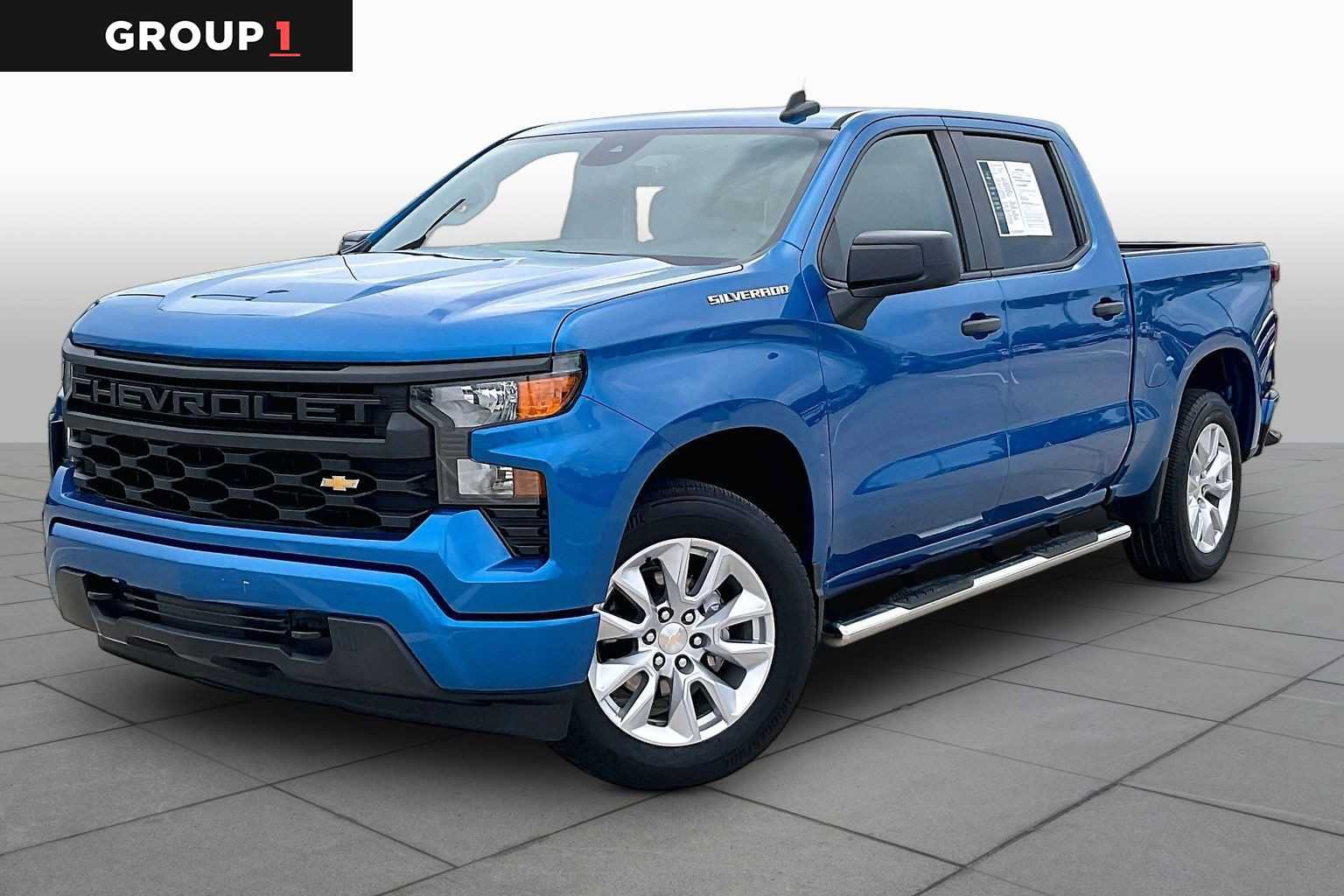 Used 2022 Chevrolet Silverado 1500 Custom RWD image 1