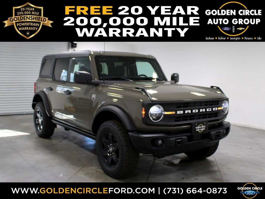 New 2025 Ford Bronco Big Bend w/ Black Diamond Package
