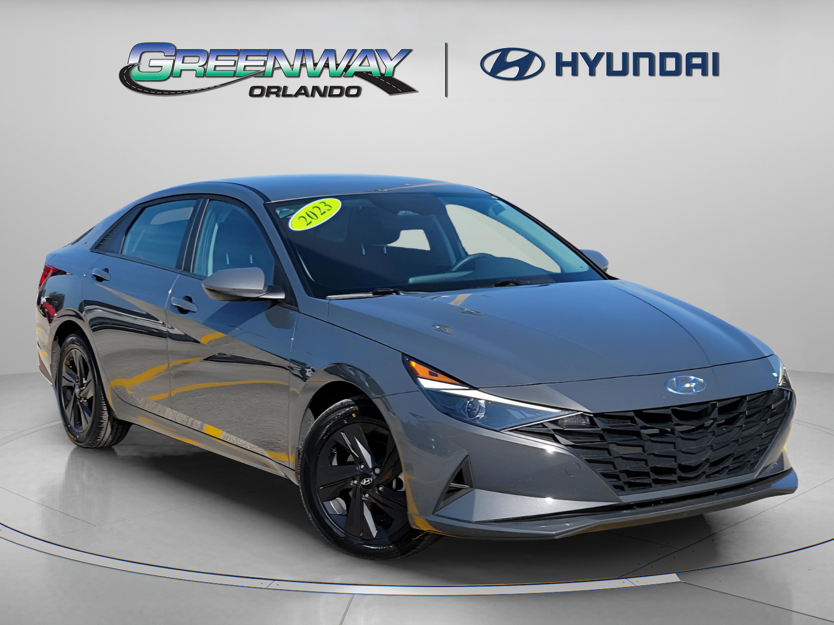 Certified 2023 Hyundai Elantra Blue