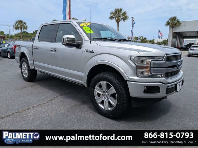 Used 2018 Ford F150 Platinum w/ Equipment Group 701A Luxury AWD/4WD image 1
