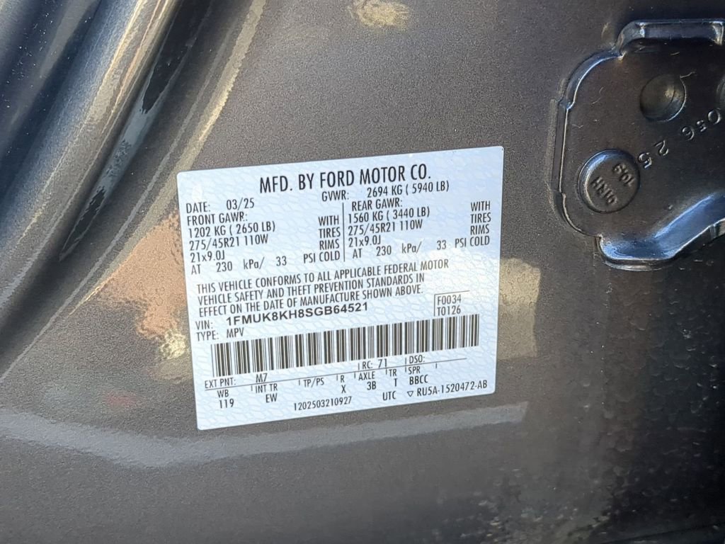 Used 2025 Ford Explorer ST-Line w/ ST-Line Street Pack image 35