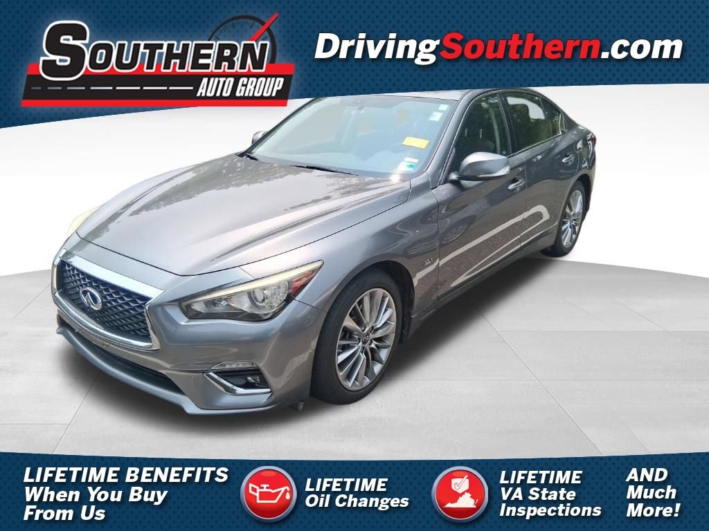 Used 2018 INFINITI Q50 Luxe AWD/4WD image 1