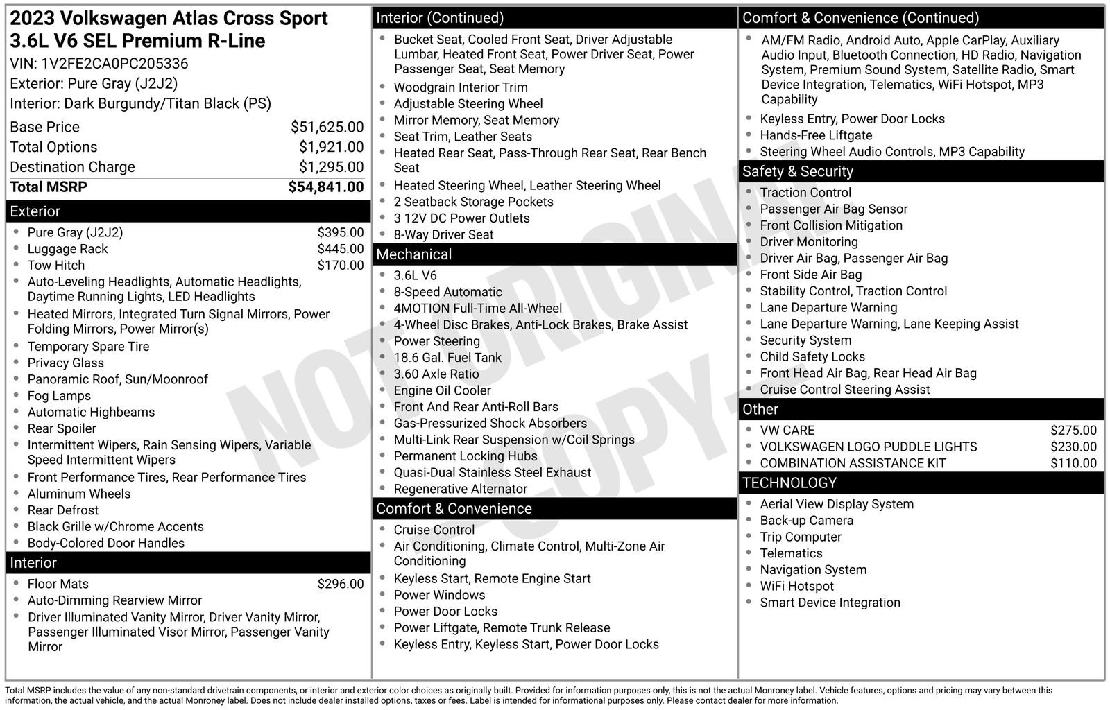 Certified 2023 Volkswagen Atlas Cross Sport SEL Premium R-Line image 41