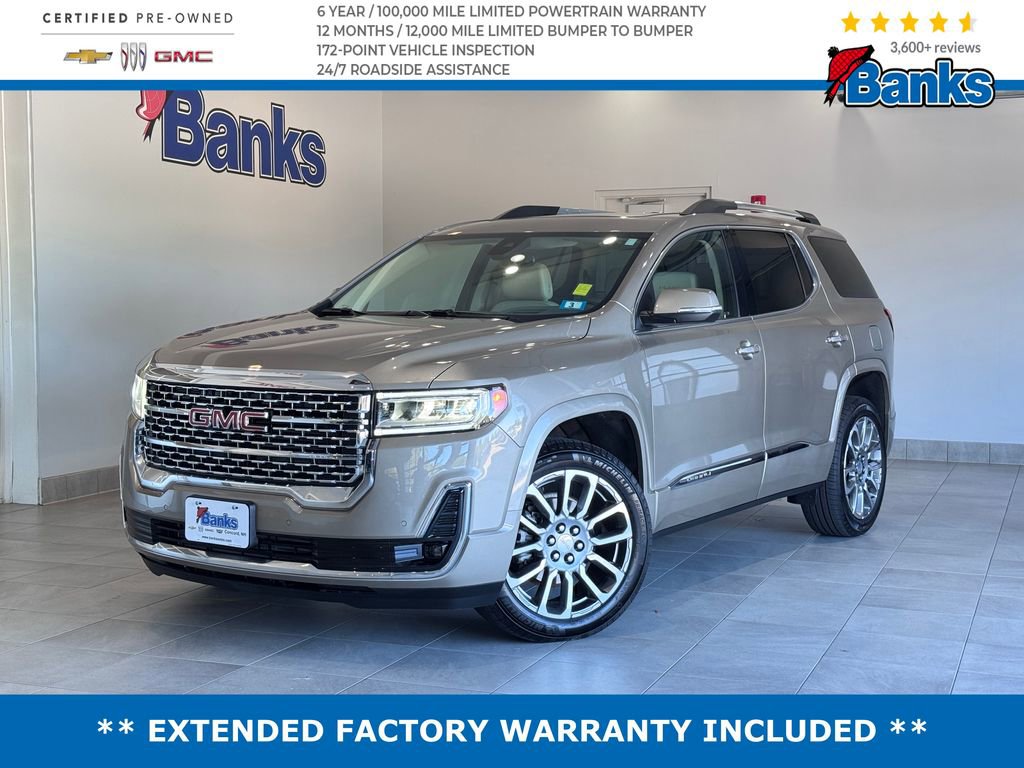 Certified 2023 GMC Acadia Denali