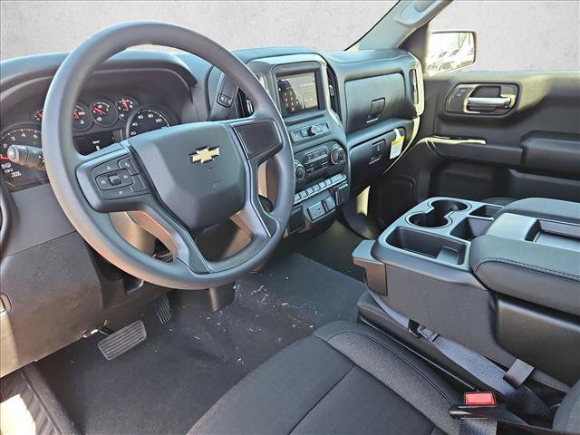 New 2026 Chevrolet Silverado 1500 Custom w/ Turbomax Blackout Package RWD image 3