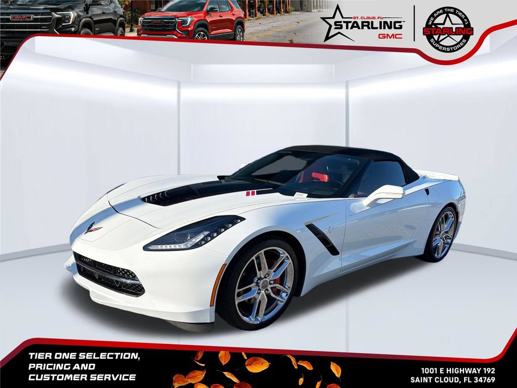Certified 2015 Chevrolet Corvette Stingray Convertible w/ 2LT Preferred Equipment Group