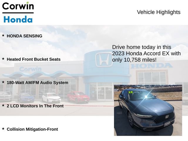 Used 2023 Honda Accord EX image 6