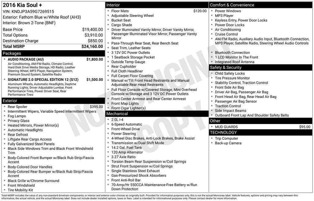 Used 2016 Kia Soul + w/ Audio Package image 40