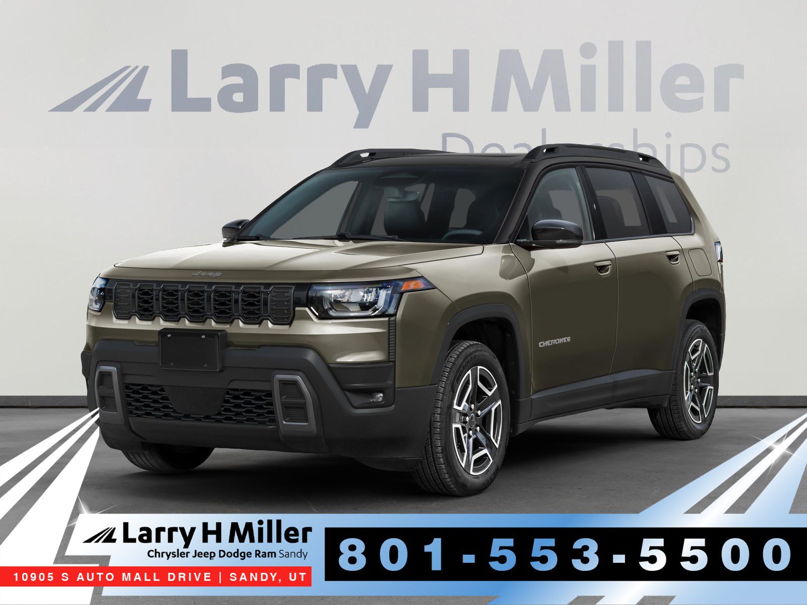 New 2026 Jeep Cherokee Laredo AWD/4WD image 1