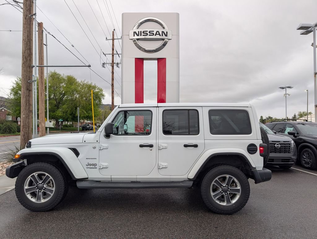 Used 2018 Jeep Wrangler Unlimited Sahara w/ Uconnect 4C Nav & Sound Group image 2