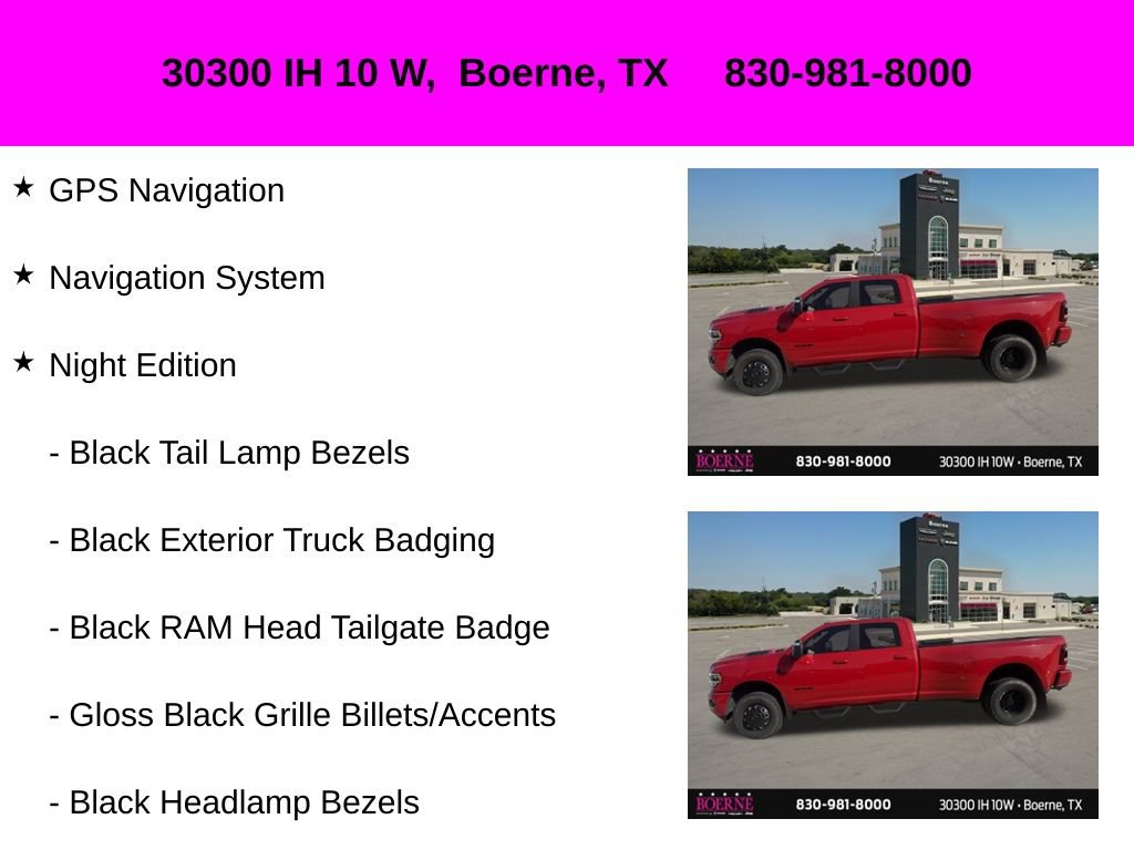 Used 2024 RAM 3500 Laramie w/ Night Edition AWD/4WD image 10