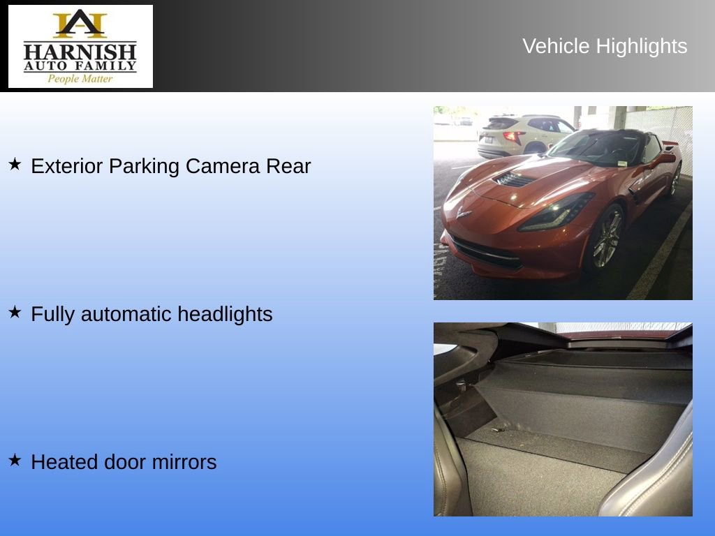 Used 2015 Chevrolet Corvette Stingray w/ 3LT Preferred Equipment Group image 12