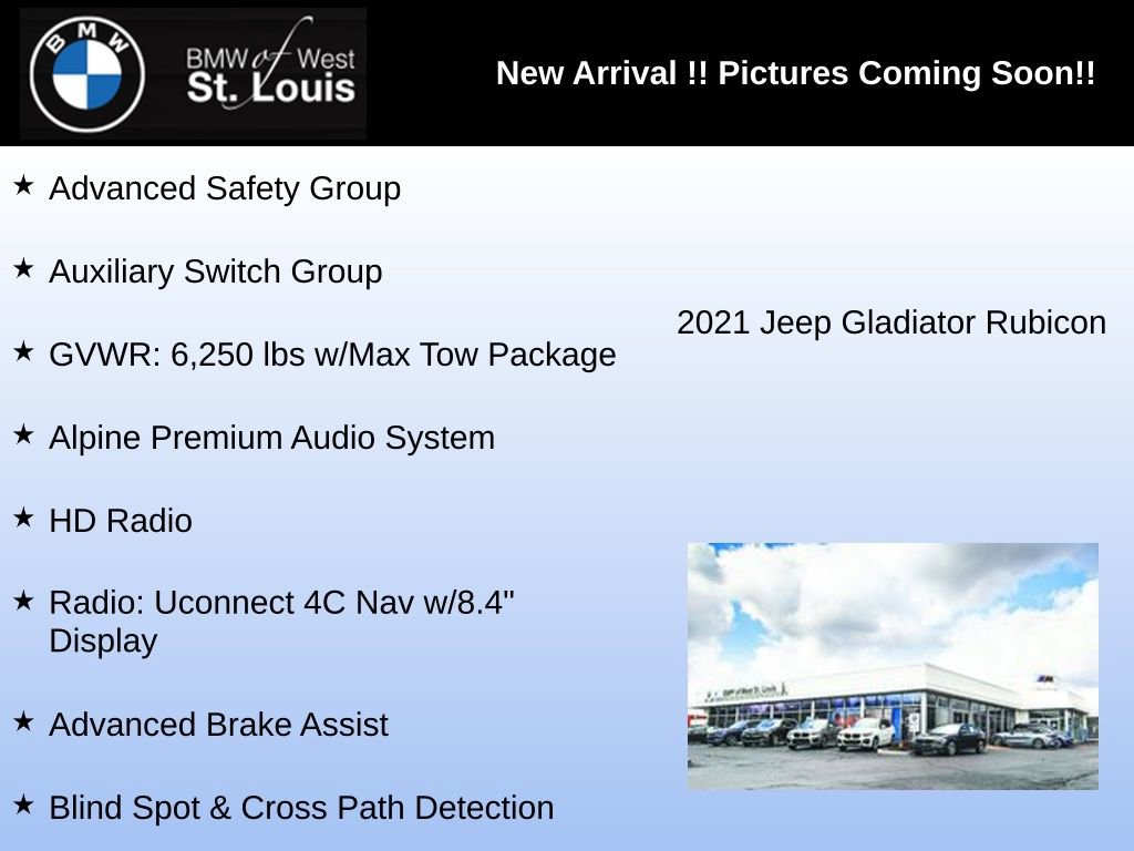 Used 2021 Jeep Gladiator Rubicon image 4