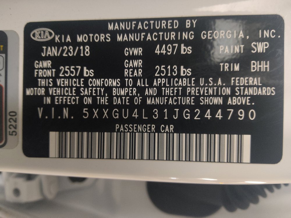 Used 2018 Kia Optima EX FWD image 33