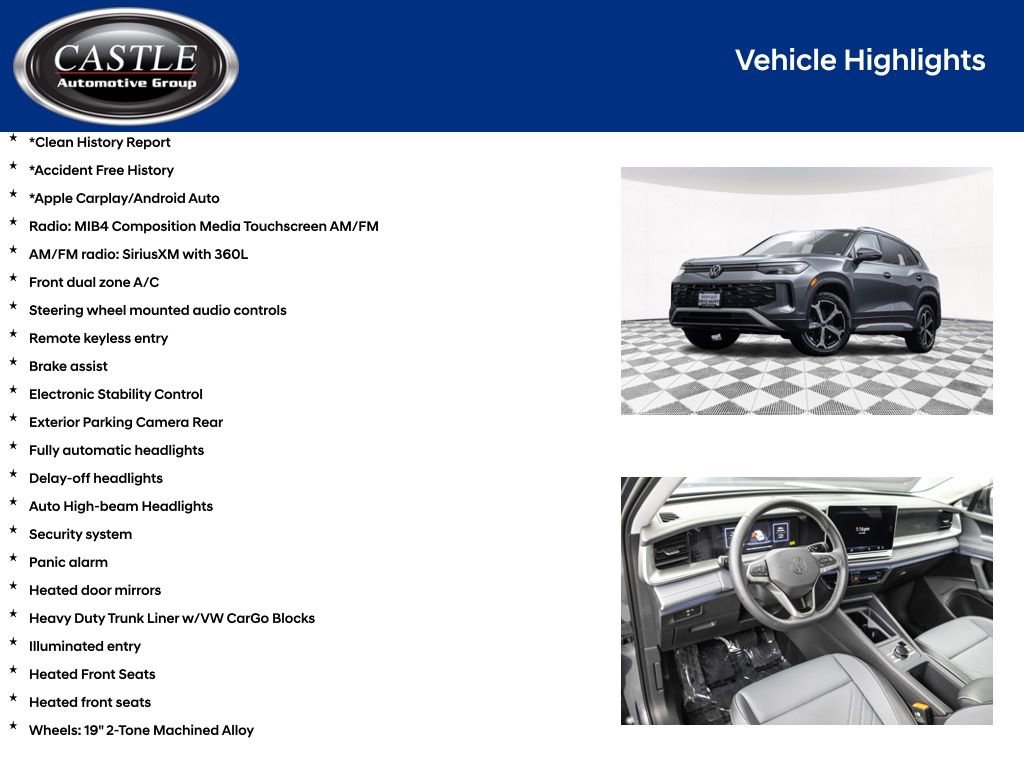 Used 2025 Volkswagen Tiguan SE image 3