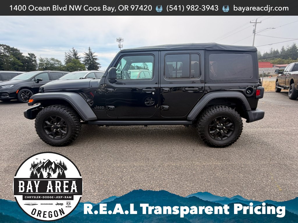 Used 2022 Jeep Wrangler Unlimited Sport AWD/4WD image 3